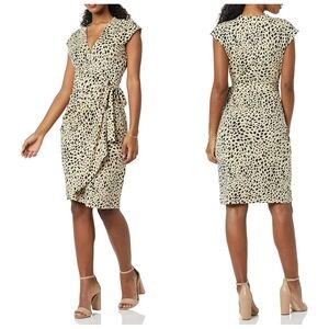 Amazon Essentials Women's Classic Cap Sleeve Wrap Dress